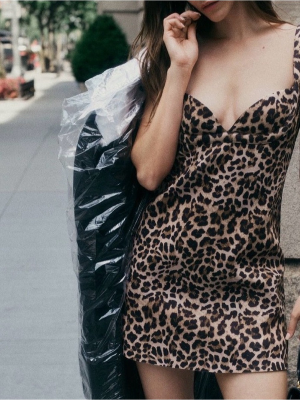 Dhruv Kapoor Leopard Print Slip Dress - Neutral Animal Print